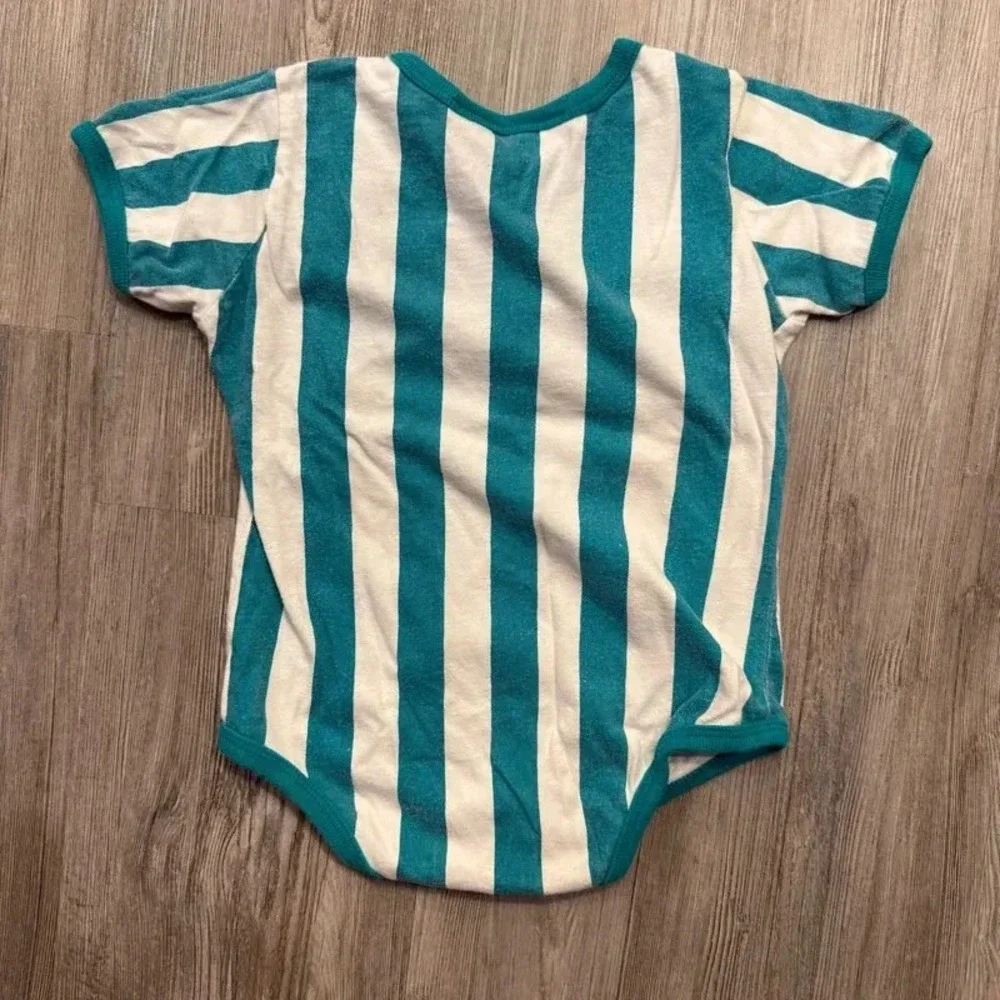 Vintage Baby Winnie The Pooh Tigger Baseball Team One Piece Size 18 Months